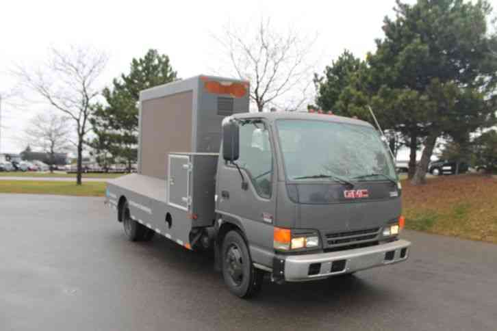 MOBILE LED DIGITAL ADVERTISING BILLBOARD SIGN TRUCK 2002 GMC 5500