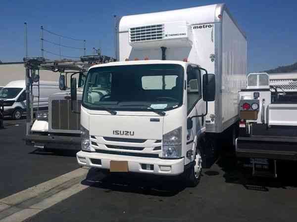 Isuzu refrigerated box truck 14-18ft Diesel 5. 2L 210hp, 19. 500 GVWR (2017)