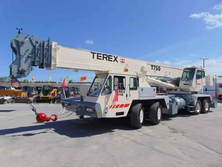 TEREX T-750 DUAL HOIST 75 TON - 126 FT (2000)